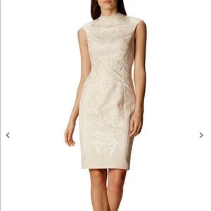 Karen Millen Embroidered Pencil Dress
